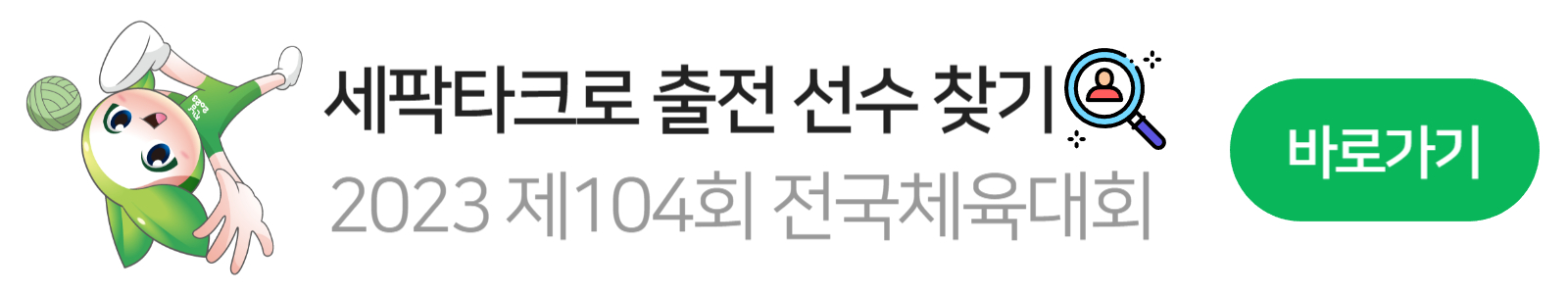 전국체육대회 세팍타크로 마스코트2