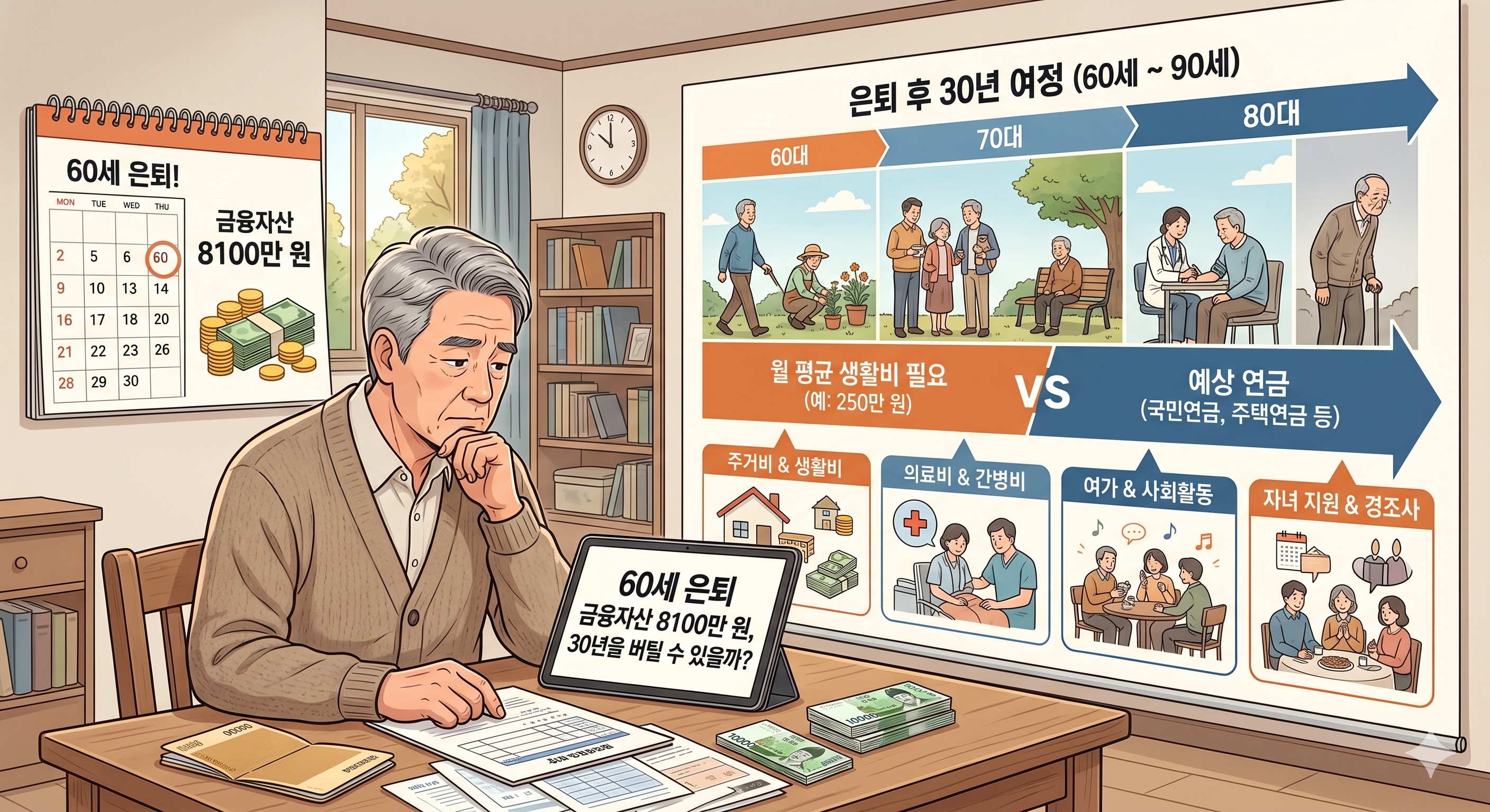 노후 30년을 버틸 수 있을까?