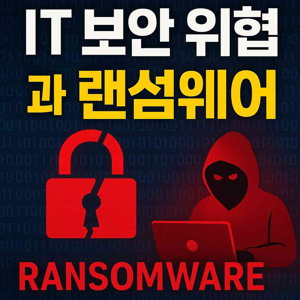 IT 보안 위협과 랜섬웨어