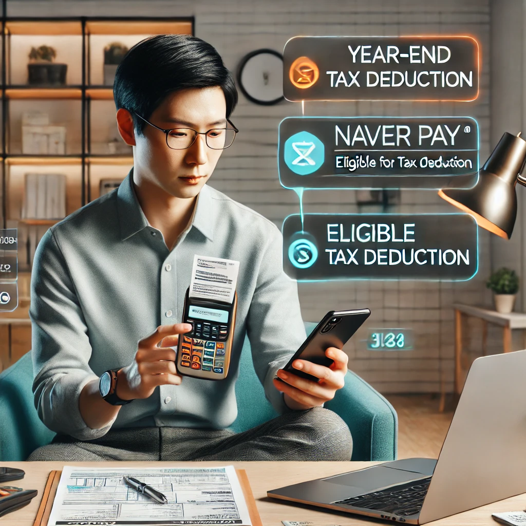 네이버페이 머니, 삼성페이로 결제하면 소득공제 된다 연말정산 확실히 정리해보자