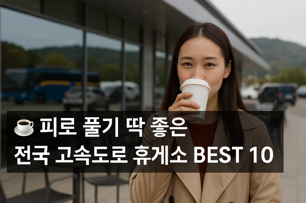 피로 풀기 딱 좋은 전국 고속도로 휴게소 BEST 10