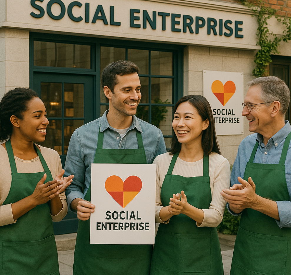 자영업과 사회적 기업 살펴보는 모습