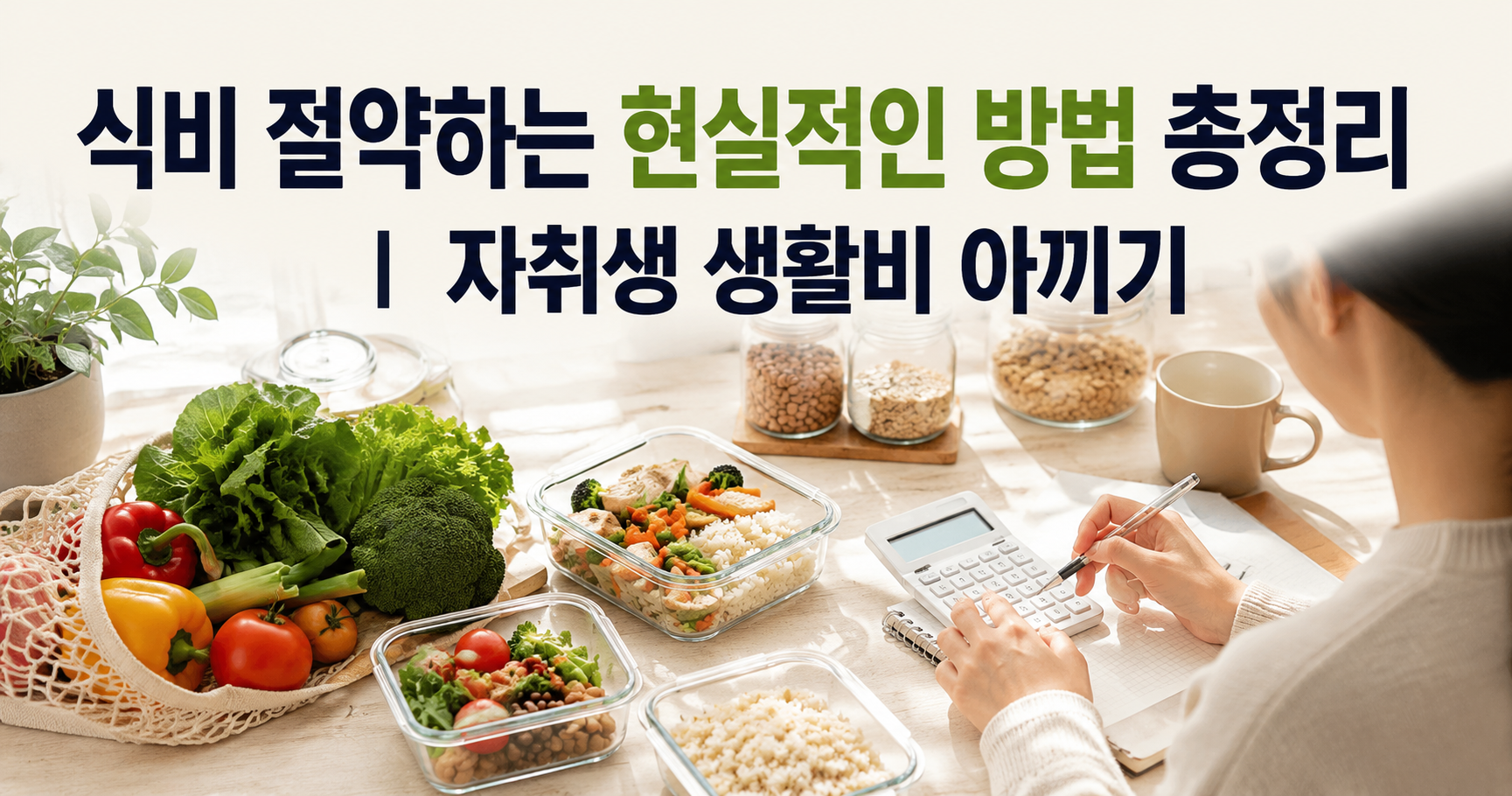 식비 절약하는 현실적인 방법