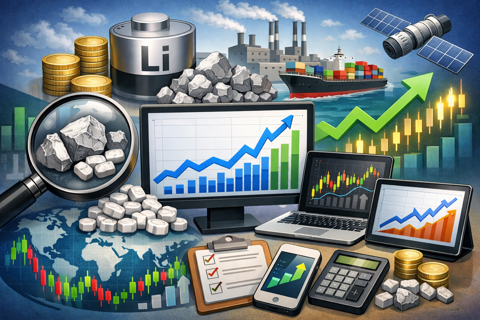 탄산리튬 가격 실시간 조회 방법 총정리｜차트 보는 사이트 4곳 비교 관련 사진