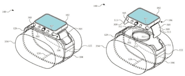 후면에 내장 카메라 장착