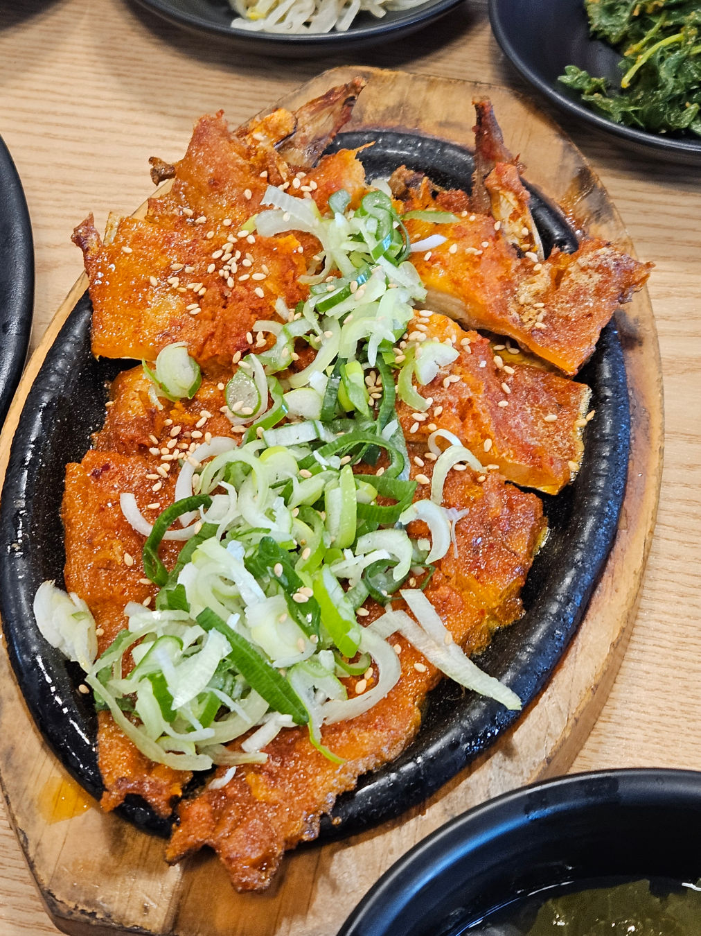 황태 구이 곤드레밥 정식