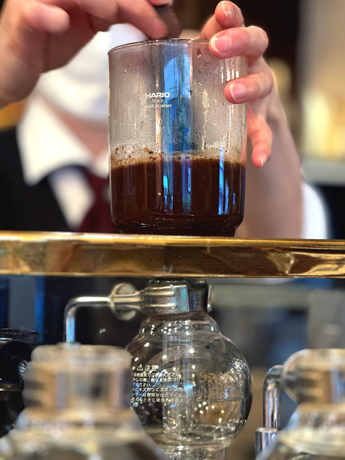 란주 커피 銀座 和蘭豆 銀座店 Ginza Ranzu 사이펀(Siphon) 커피