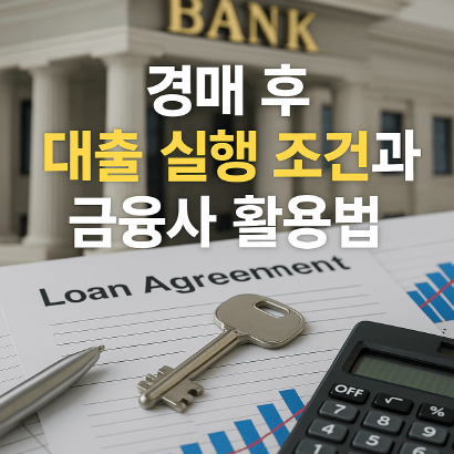 경매 낙찰 후 자금조달 : 경락잔금대출·금융사·대출상담사 활용법