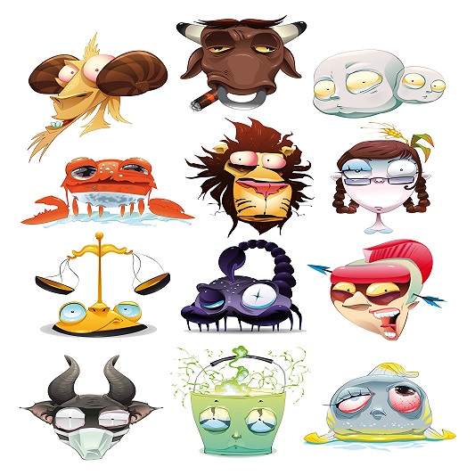 재미있는 12별자리 이미지