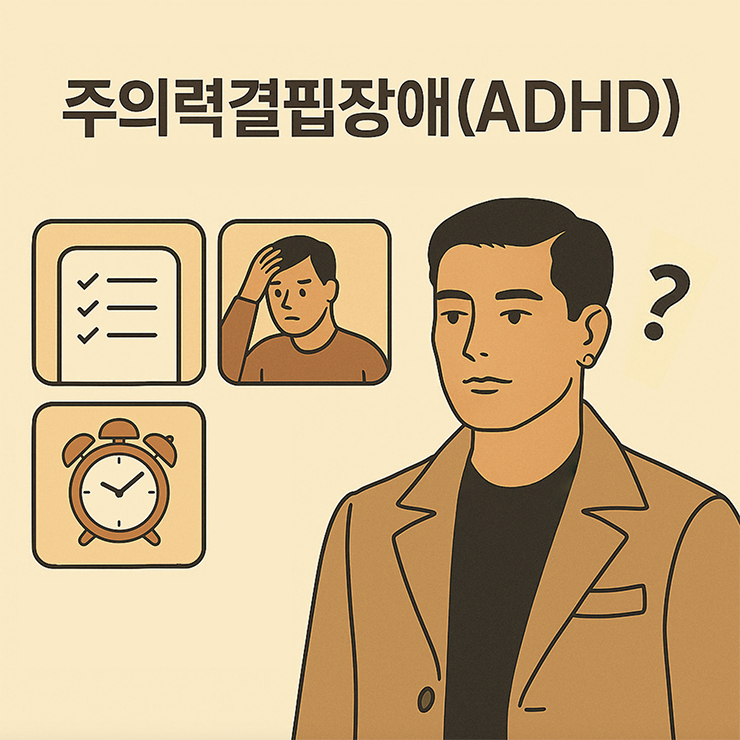 주의력결핍장애(ADHD) 성인 진단기준 관리와 치료