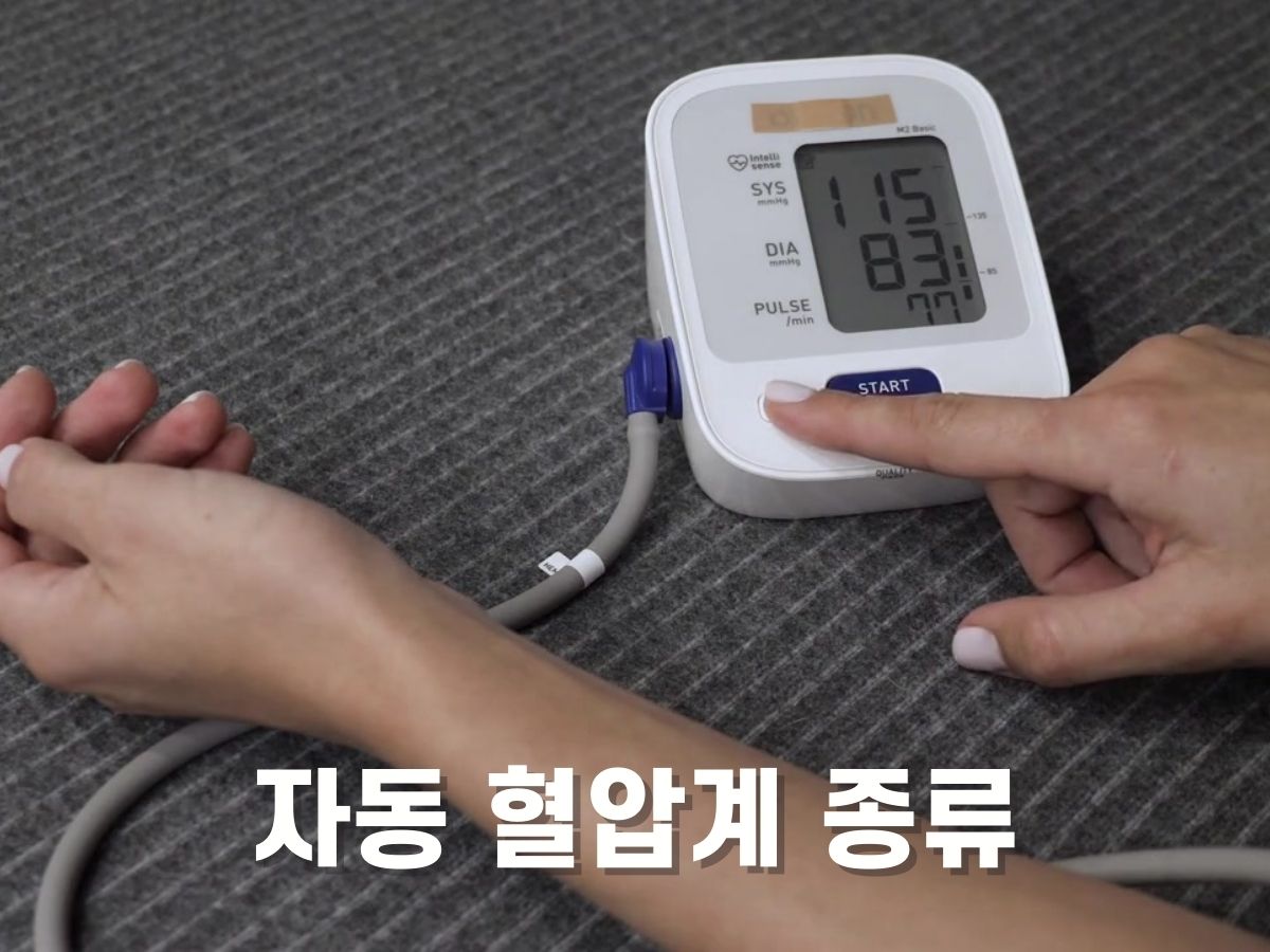 자동 혈압계 종류
