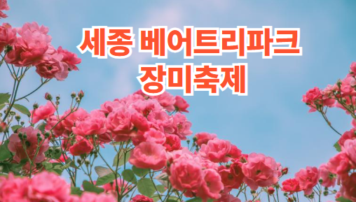 베어트리파크 장미축제