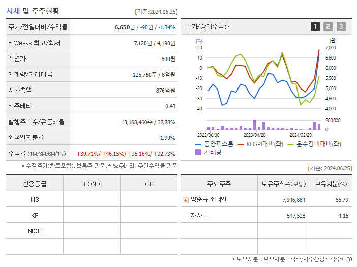동양피스톤_기업개요