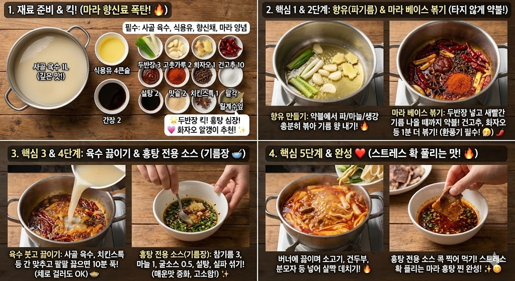 훠궈 홍탕 소스