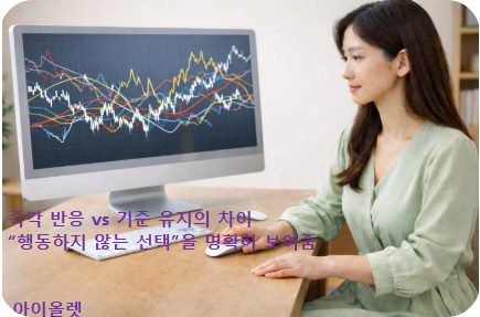 반응하면 놓치는 기준, 기다리면 보이는 반복