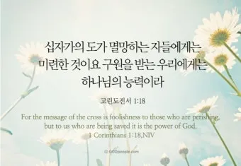 고린도전서 1장 인사와 감사 말씀 강해 설교_8