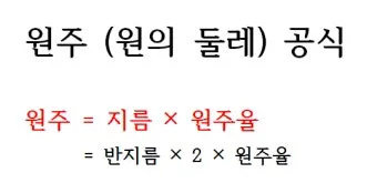 원둘레 구하는 공식 길이 계산법 알아보기 수학공식_8