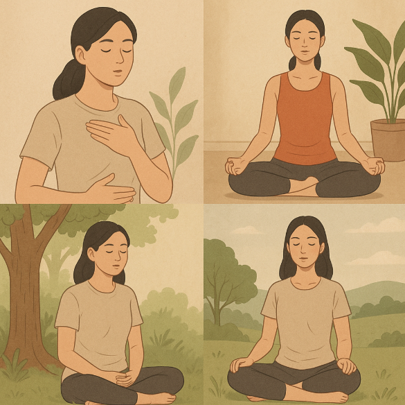 스트레스 완화를 돕는 명상과 호흡법: 마음을 다스리는 간단한 실천