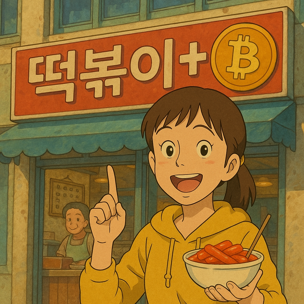 실화냐? 비트코인으로 만든 떡볶이 가게 후기 사진