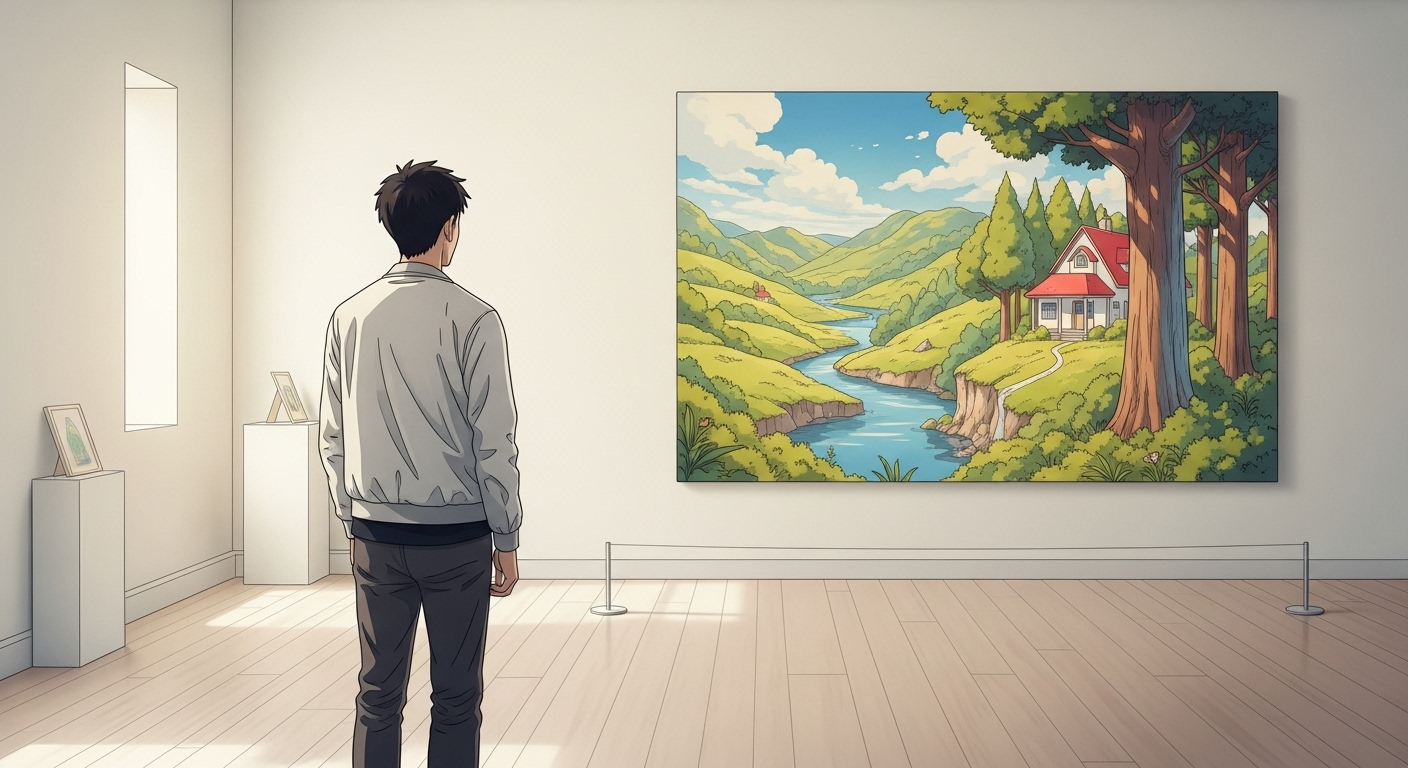 혼자 전시 관람 힐링 라이프스타일