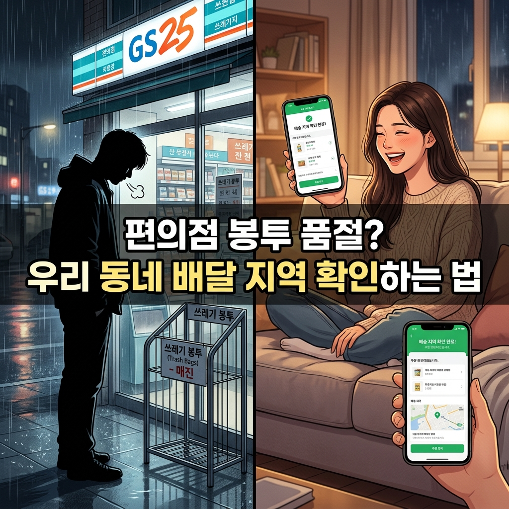 편의점 종량제봉투 품절 온라인 배송 파는 곳 확인