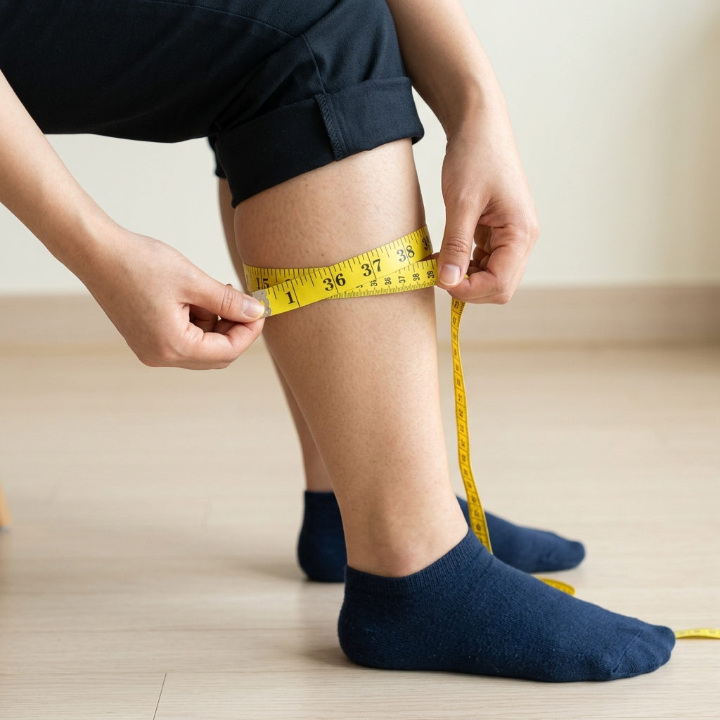 요가링 고르는법 종아리 둘레 측정법