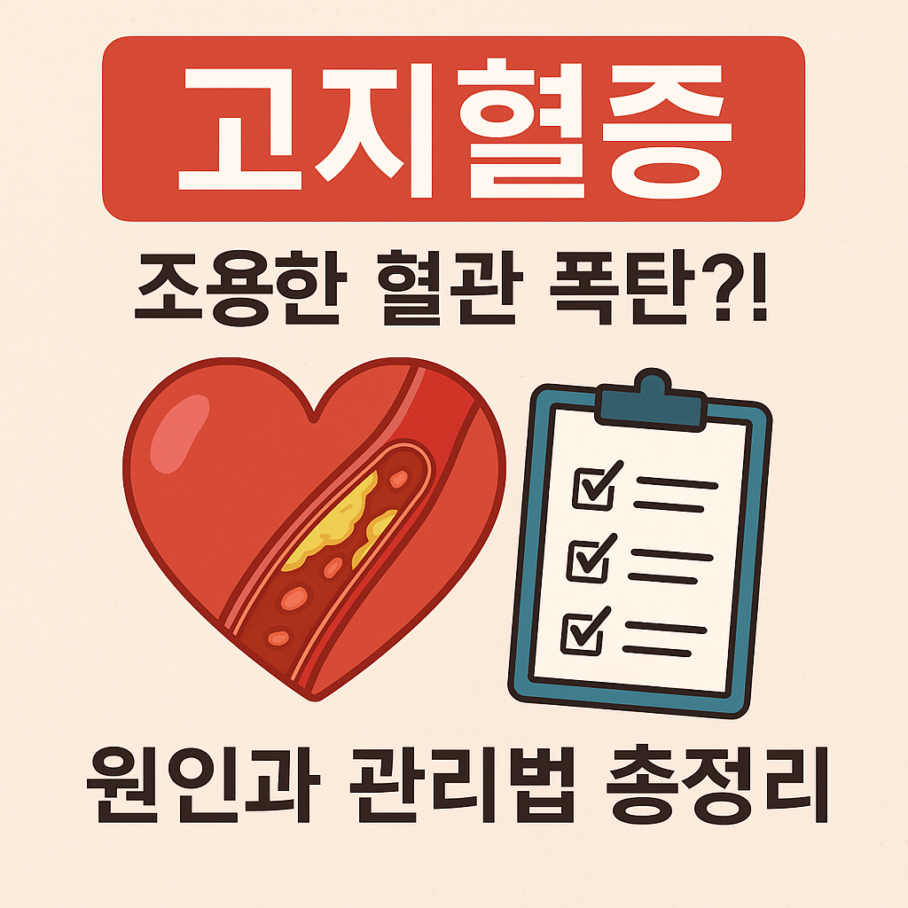 고지혈증 원인 증상 관리법 콜레스테롤관리 혈관건강 심혈관질환예방 건강검진 생활습관개선 운동효과 식이조절 중성지방 이상지질혈
