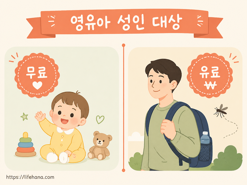 연령별 백신 정산 공식