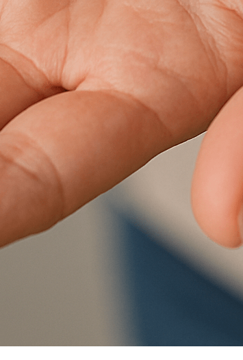 손가락수포대처법