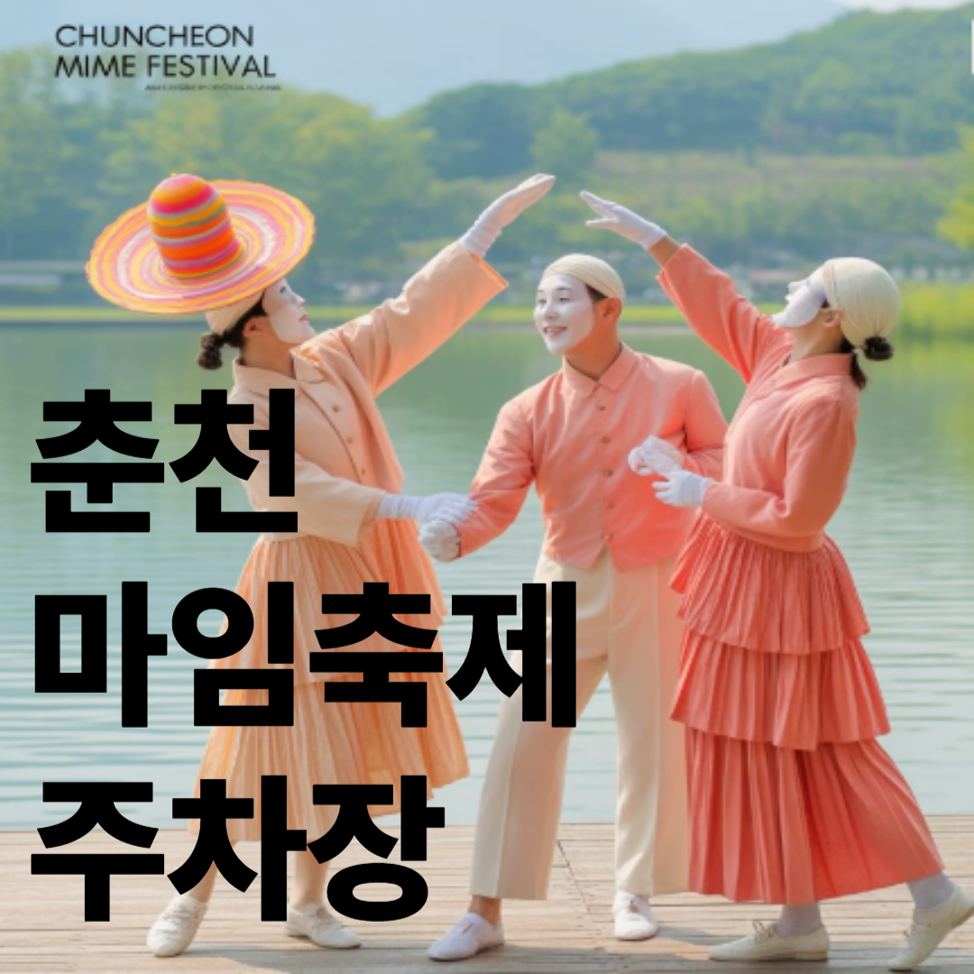 춘천 마임축제 입장권 주차장 티켓