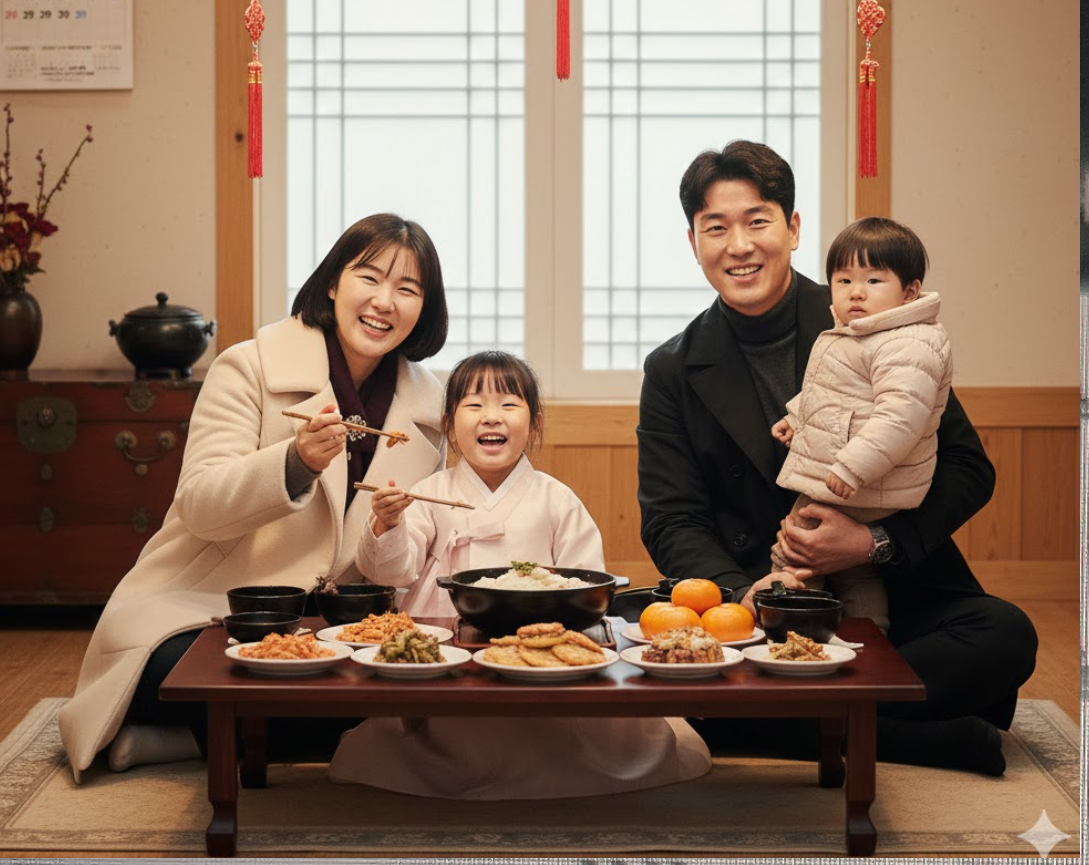 부모를 바라보는 아이