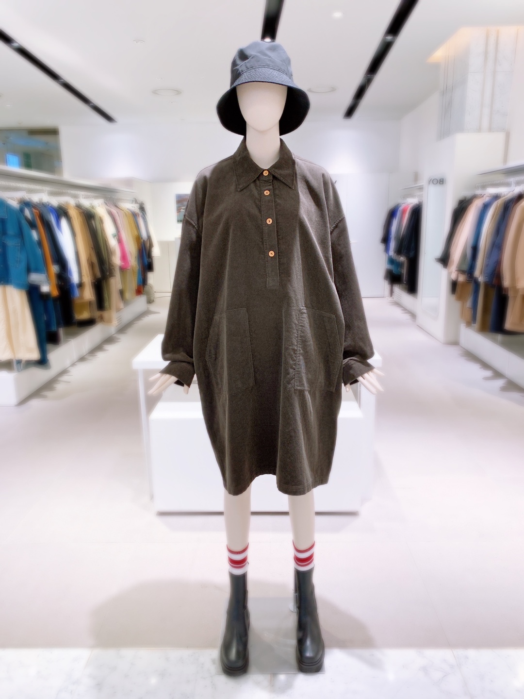 스튜디오톰보이 톰보이 코듀로이 원피스 9172441981