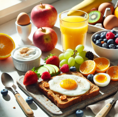 건강한 아침 식사 챙기기