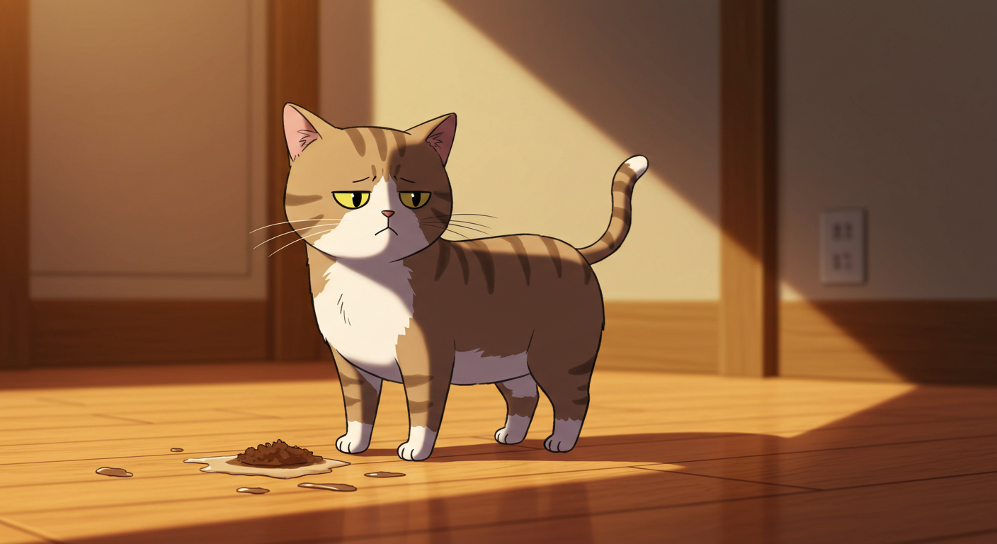 고양이 배변 실수