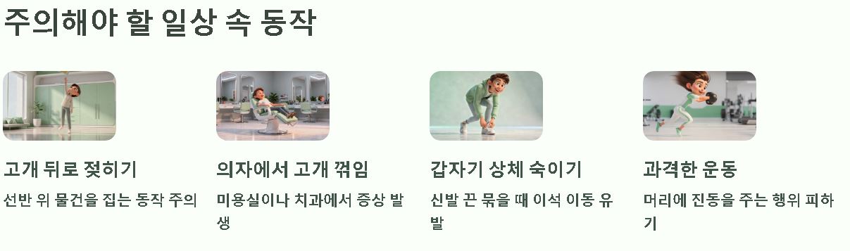 이석증 원인