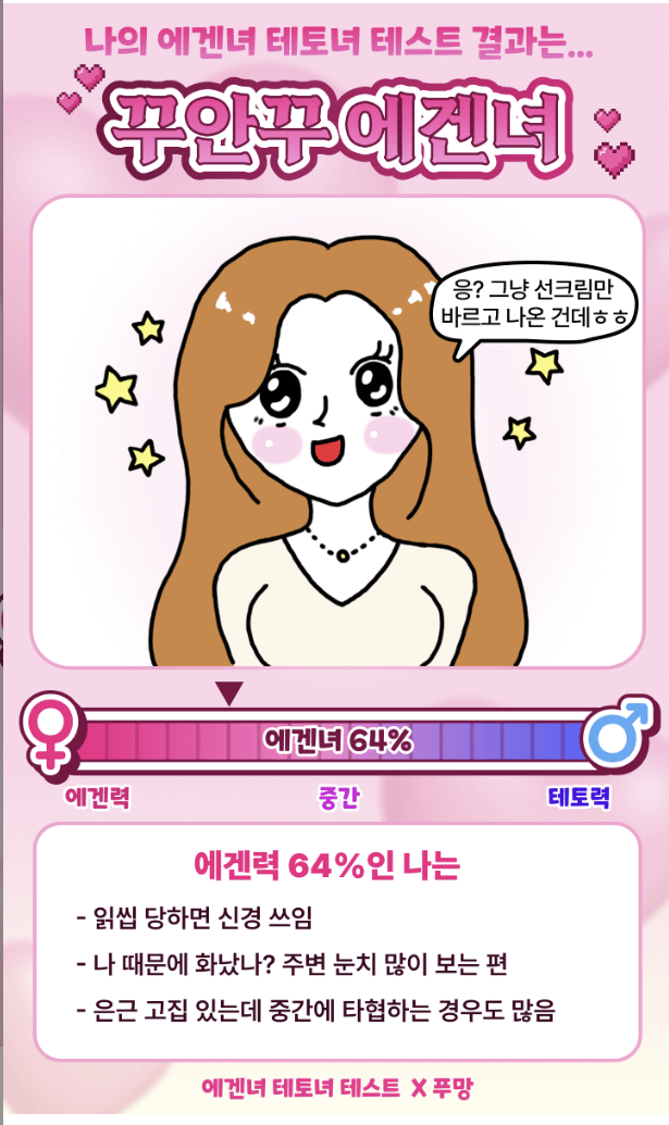 에겐남&middot;에겐녀&middot;테토남&middot;테토녀 테스트
