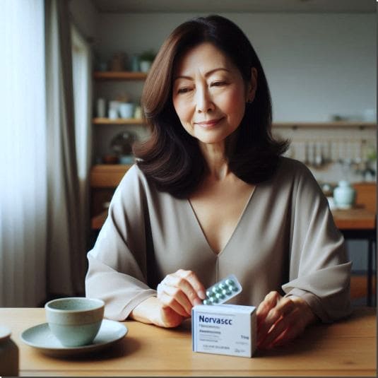 노바스크정 5mg 기능 및 적응증 복용법과 주의점