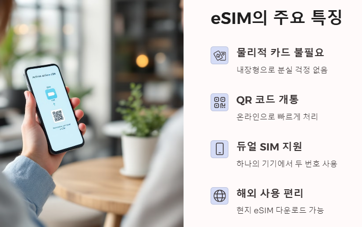 eSIM의 주요 특징
