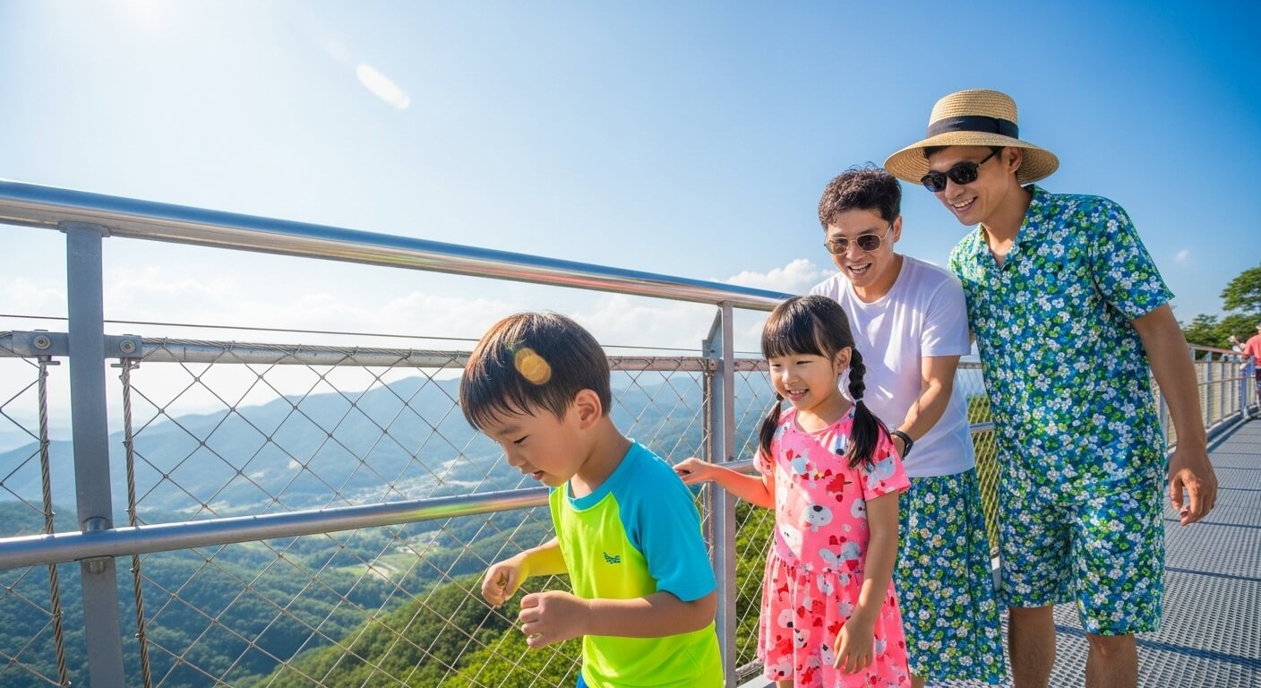 초등학교 여름방학 단양 만천하스카이워크