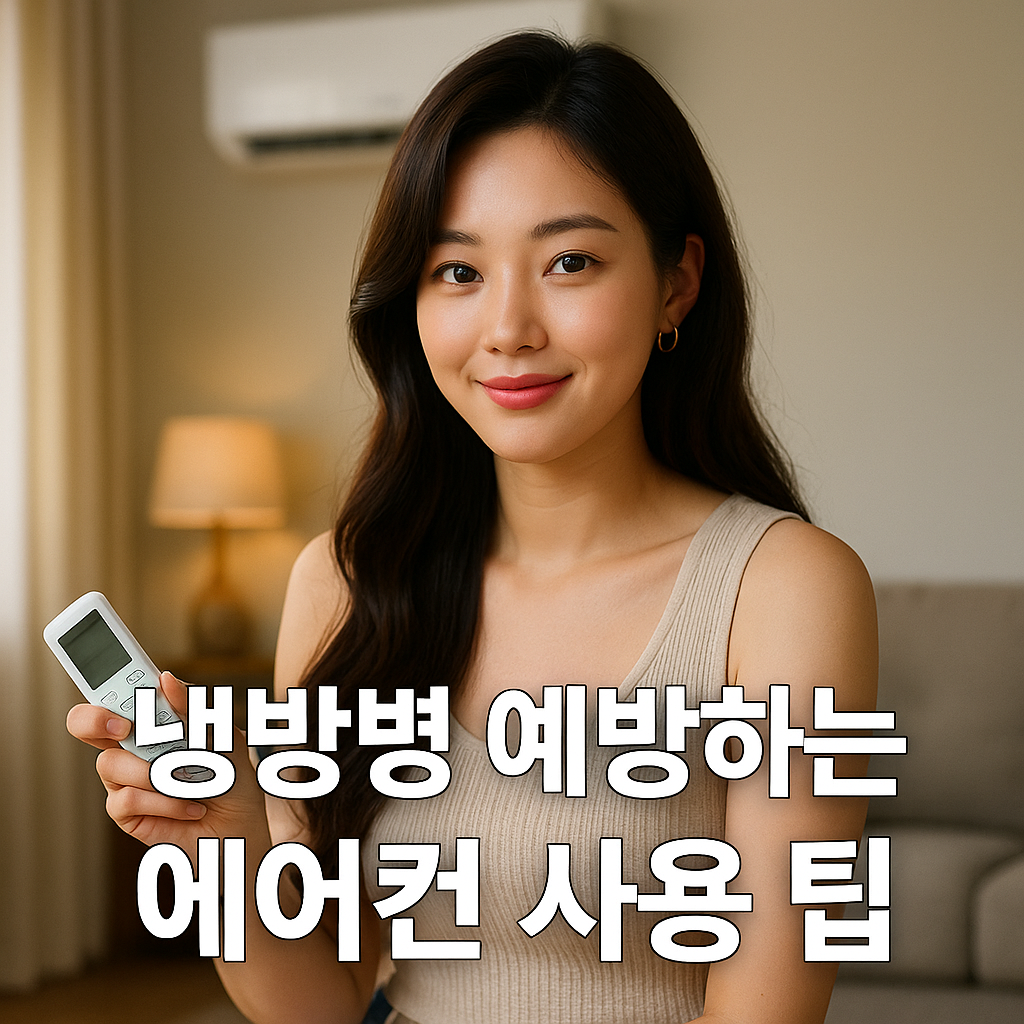 냉방병 예방하는 에어컨 사용 팁