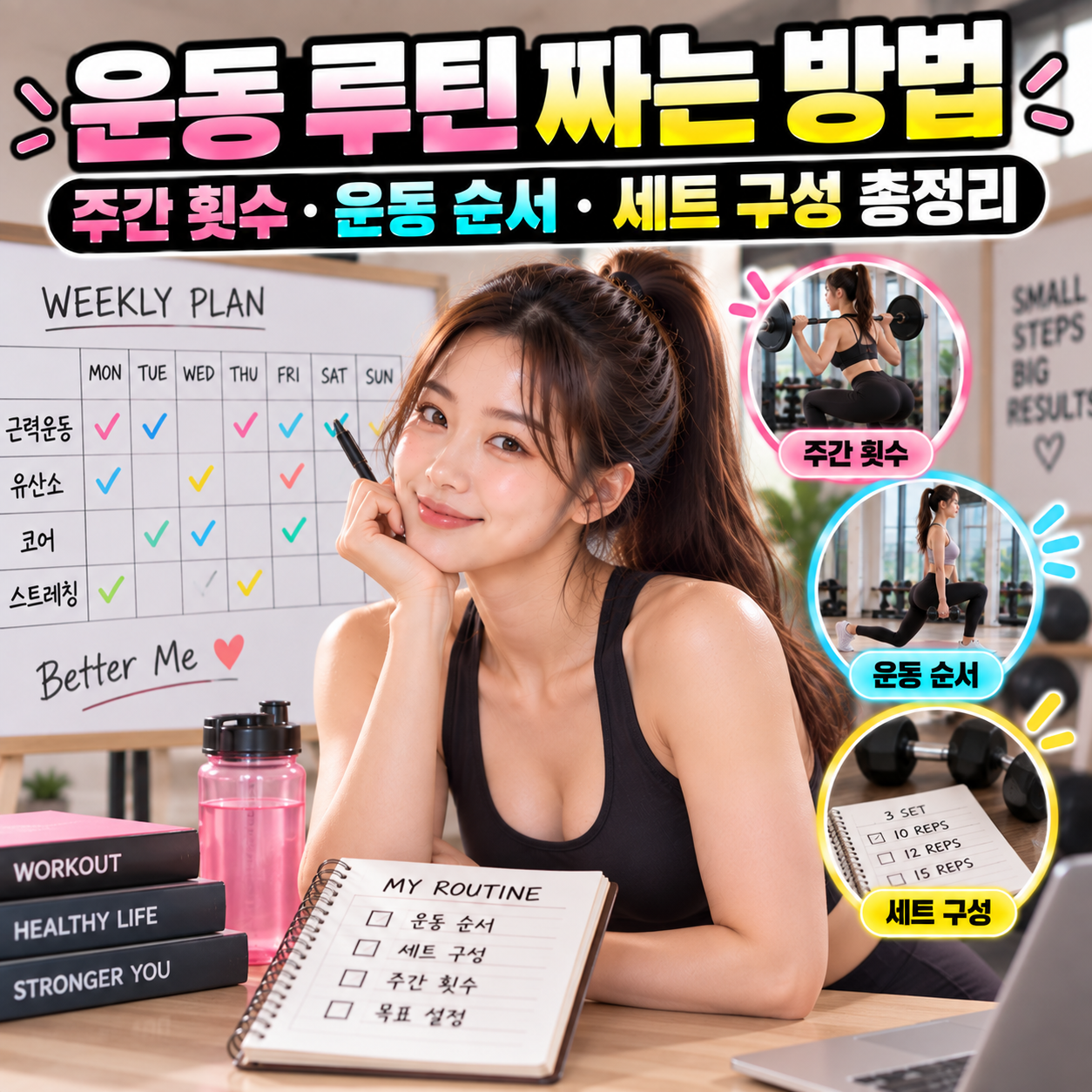 운동 루틴 짜는 방법