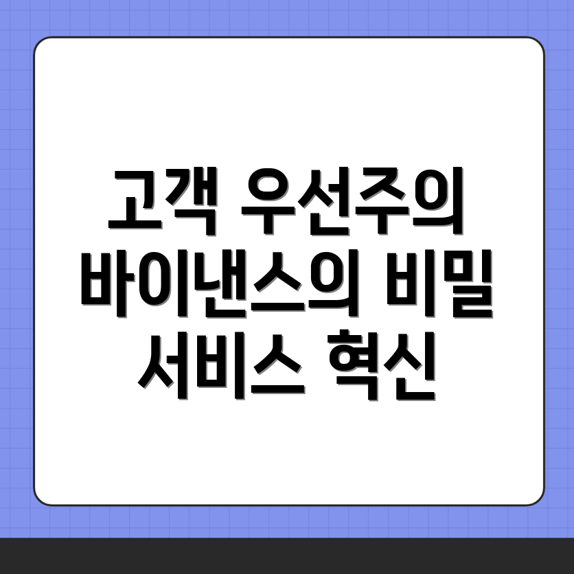 바이낸스 고객 서비스