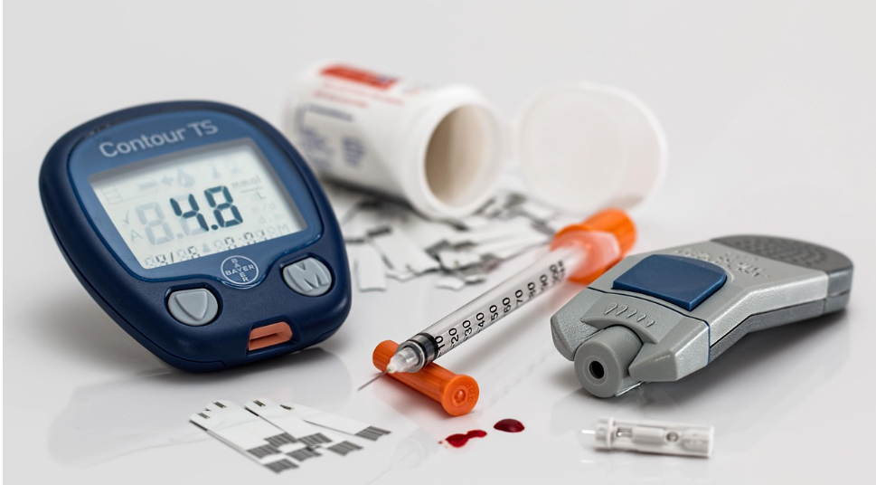 당뇨측정기의 모습