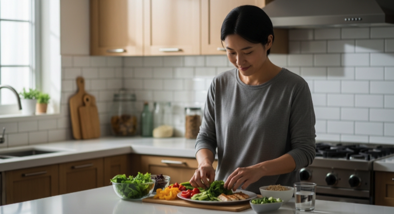 요로결석 식단 관리 모습