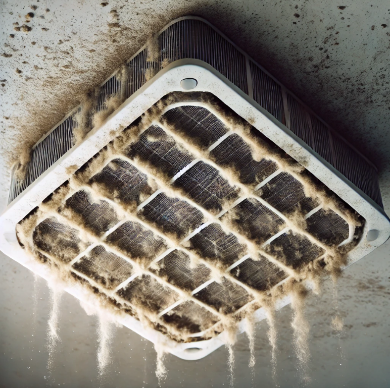 시스템 천장형 에어컨 청소 방법1