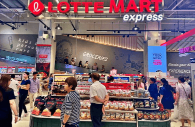 이마트, 롯데마트, 홈플러스 절임배추 예약 코너 전경