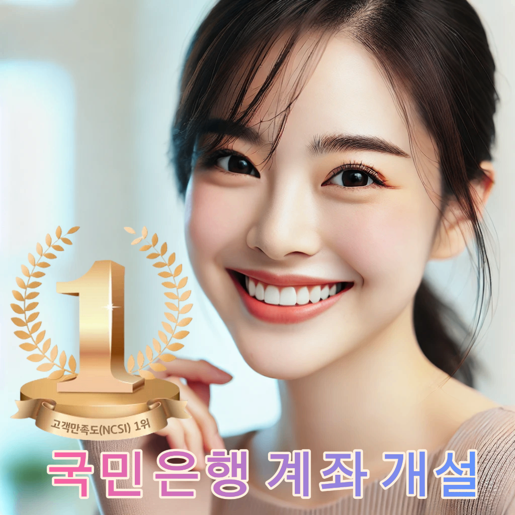 국민은행 계좌 개설, 은행 방문 없이 가능? (2025 비대면 개설법 총정리)