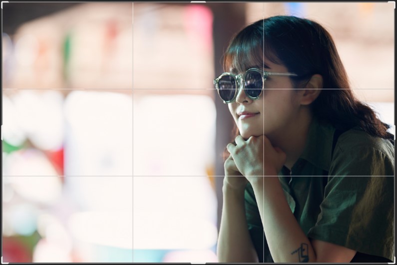 황금분할(삼분할)을 이용해서 촬영하기