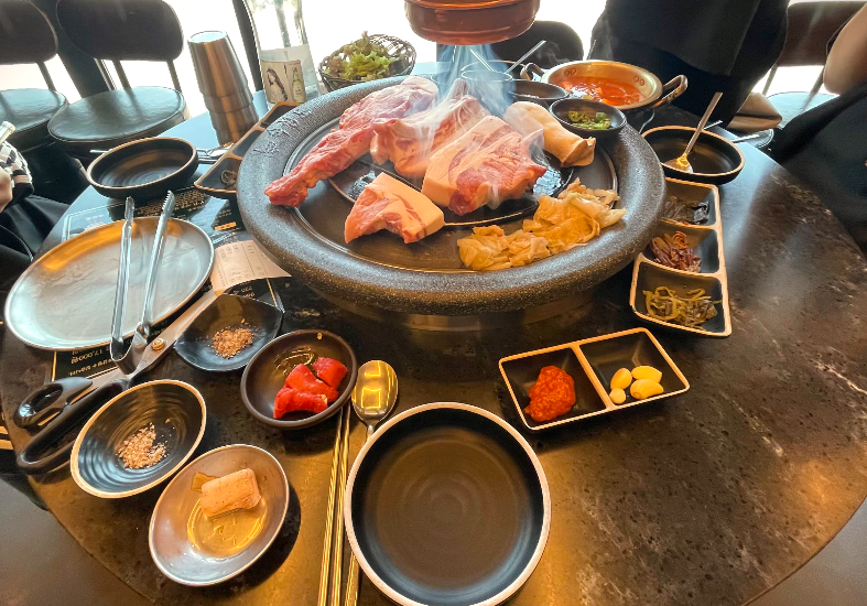 숙성도 중문점 고기굽기2