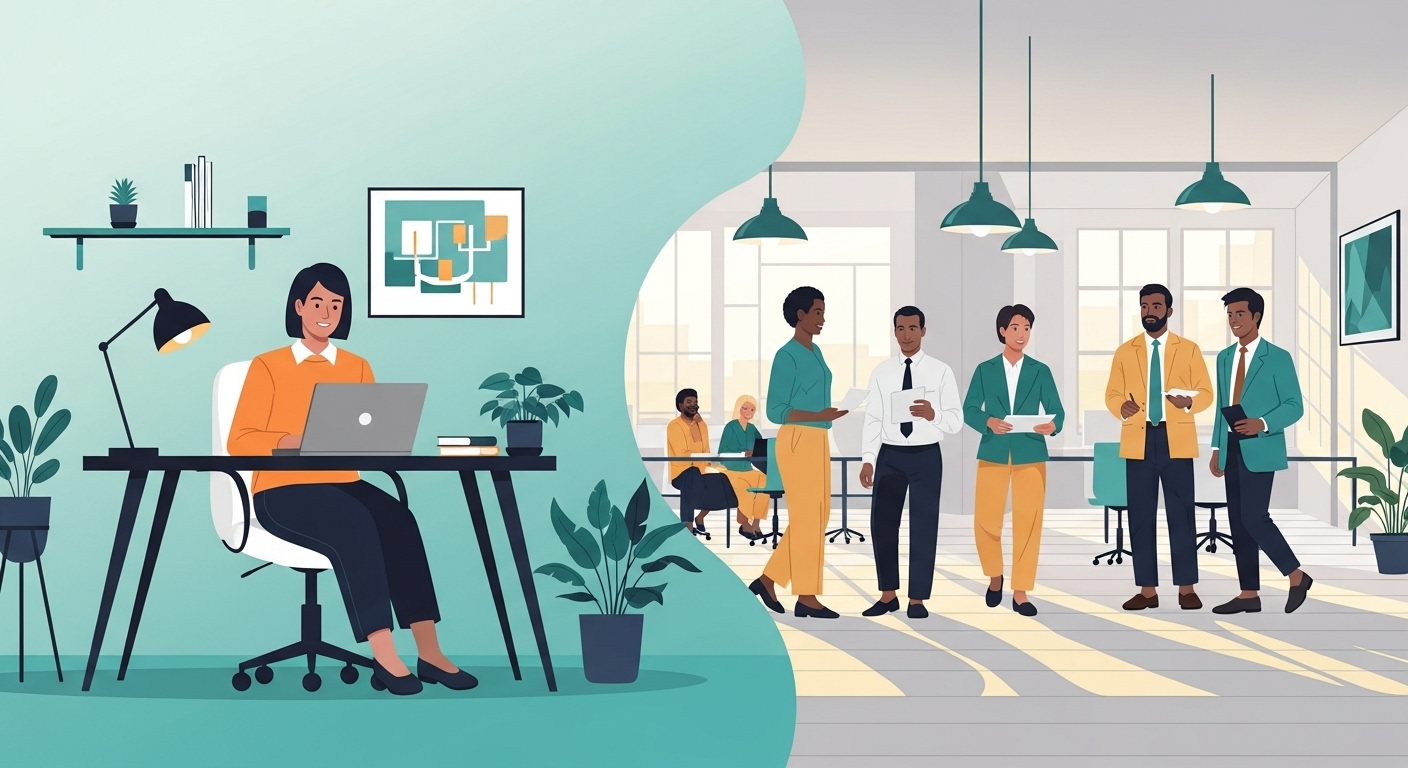 하이브리드 근무 최적화! 나만의 생산성 루틴 만드는 5가지 방법